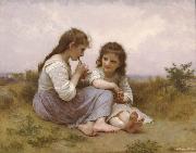 Adolphe William Bouguereau Childhood Idyll  (mk26) oil painting artist